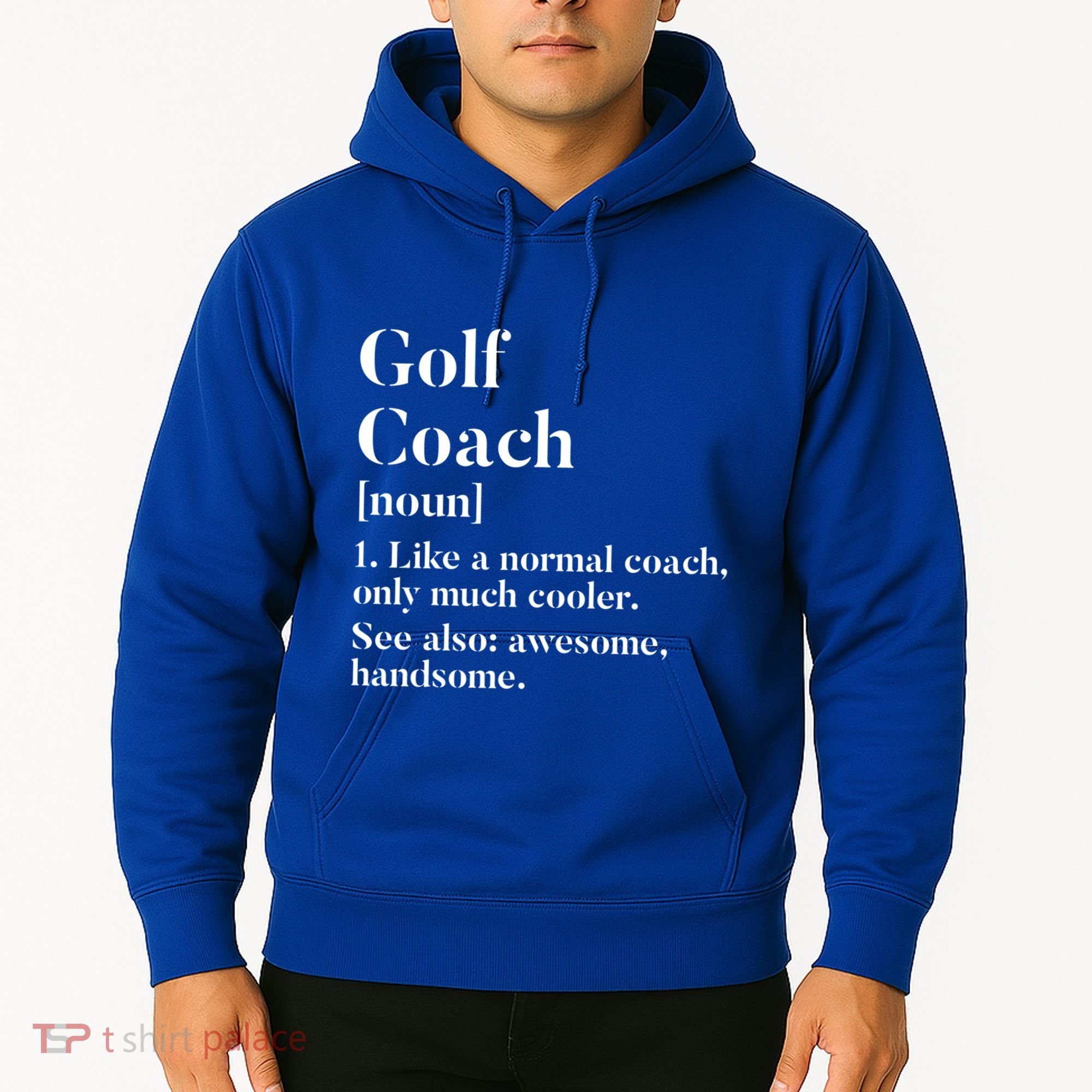 Golf Coach Definition Funny Trainer Gift Present Cute Gift Hoodie