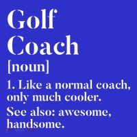 Golf Coach Definition Funny Trainer Gift Present Cute Gift Baby Bodysuit thumb 2