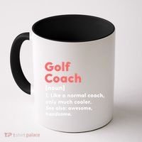 Golf Coach Definition Funny Trainer Gift Present Gift Coffee Mug thumb 0