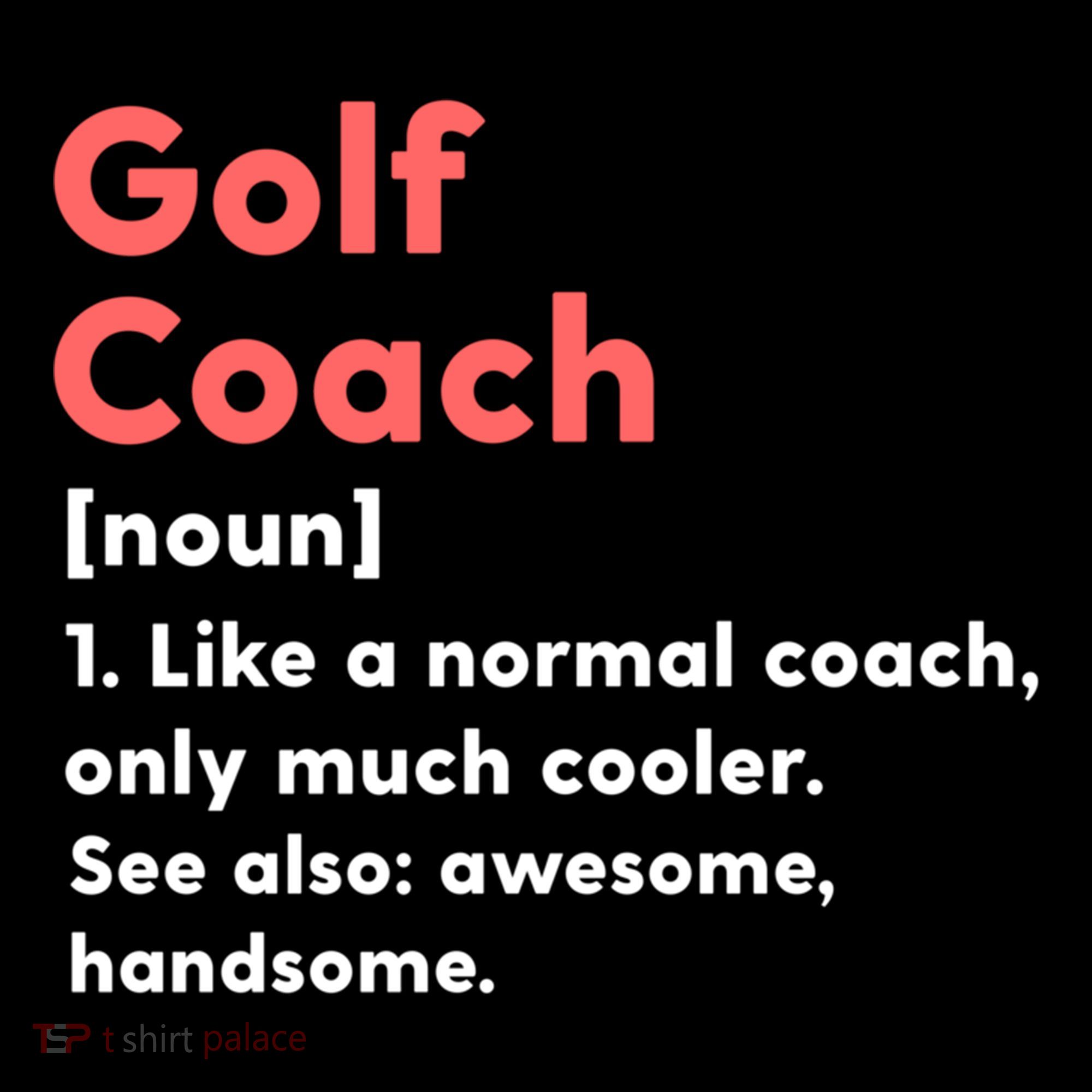 Golf Coach Definition Funny Trainer Gift Present Gift Coffee Mug