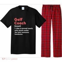 Golf Coach Definition Funny Trainer Gift Present Gift Pajama Set thumb 0