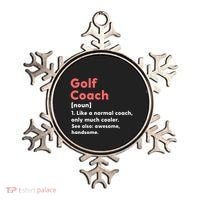 Golf Coach Definition Funny Trainer Gift Present Gift Ornament thumb 0