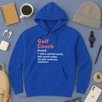 Golf Coach Definition Funny Trainer Gift Present Gift Hoodie thumb 3