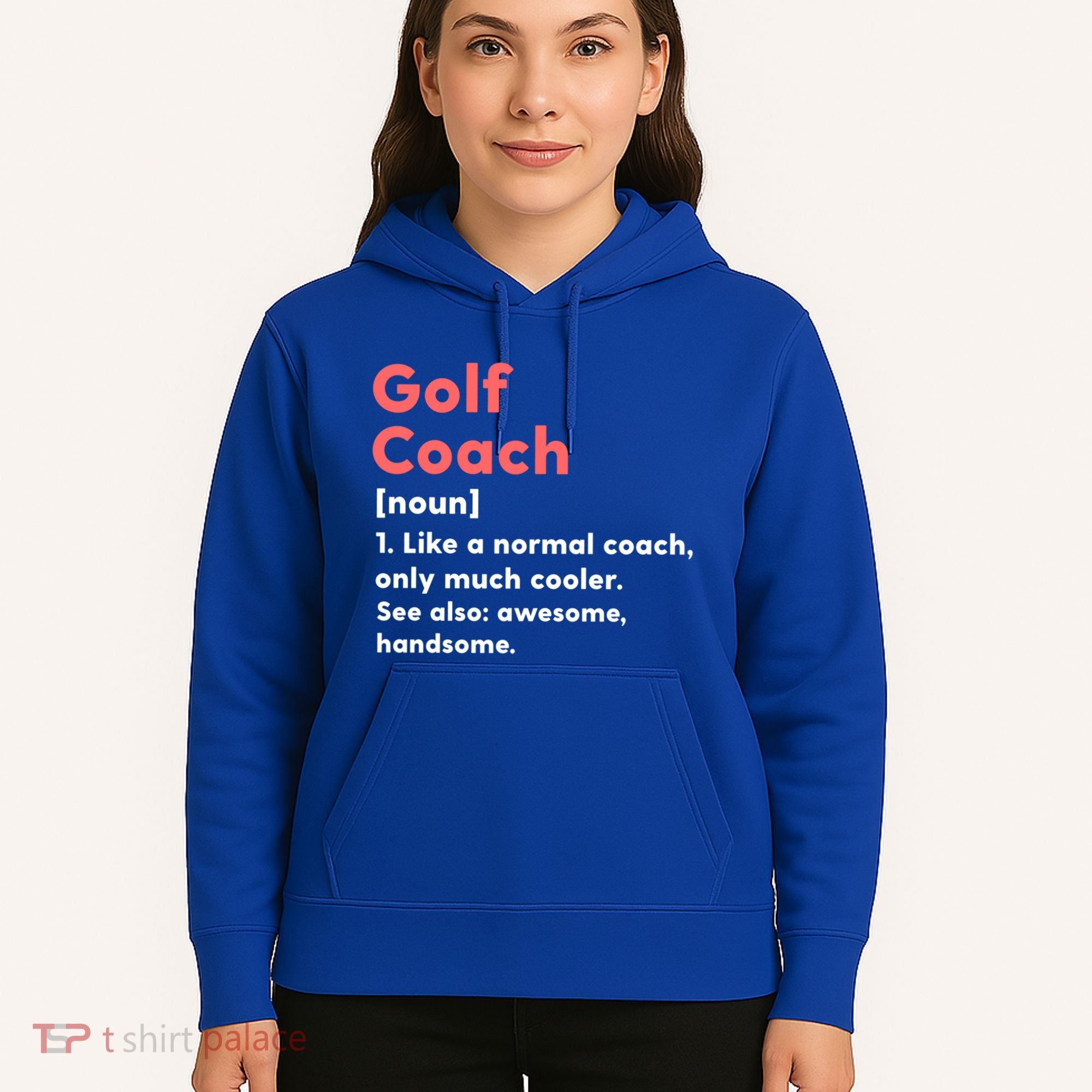 Golf Coach Definition Funny Trainer Gift Present Gift Hoodie