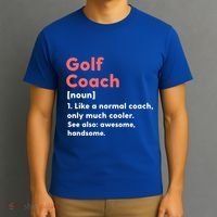 Golf Coach Definition Funny Trainer Gift Present Gift T-Shirt thumb 3