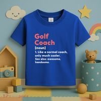 Golf Coach Definition Funny Trainer Gift Present Gift Toddler T-Shirt thumb 3