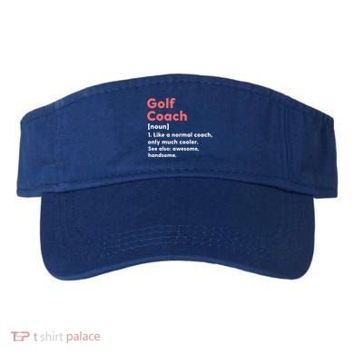 Golf Coach Definition Funny Trainer Gift Present Gift Visor