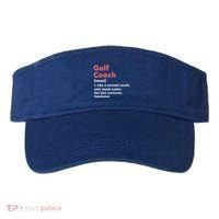 Golf Coach Definition Funny Trainer Gift Present Gift Visor thumb 0