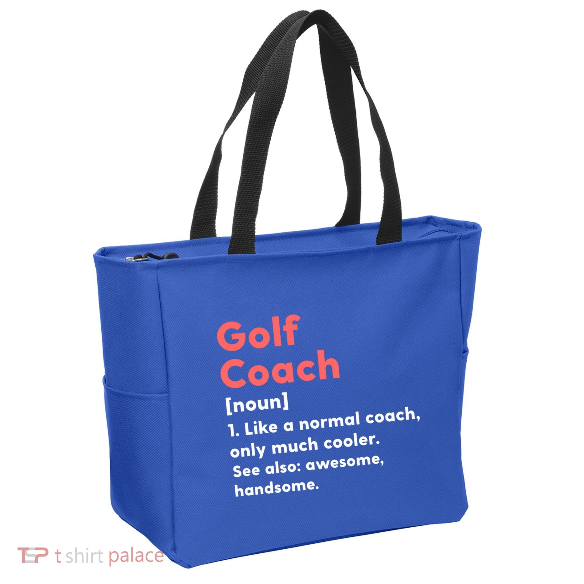 Golf Coach Definition Funny Trainer Gift Present Gift Tote Bag