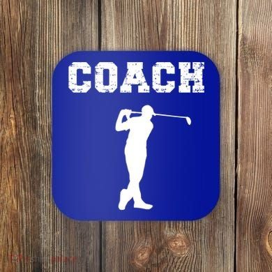 Golf Coach Design Golf Instructors / Golf Teachers Cool Gift Coaster