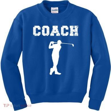 Golf Coach Design Golf Instructors / Golf Teachers Cool Gift Kids Sweatshirt