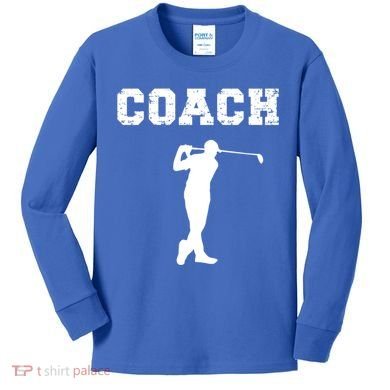 Golf Coach Design Golf Instructors / Golf Teachers Cool Gift Kids Long Sleeve Shirt
