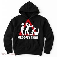 Grooms Crew Drunk Bachelor Party Hoodie thumb 0