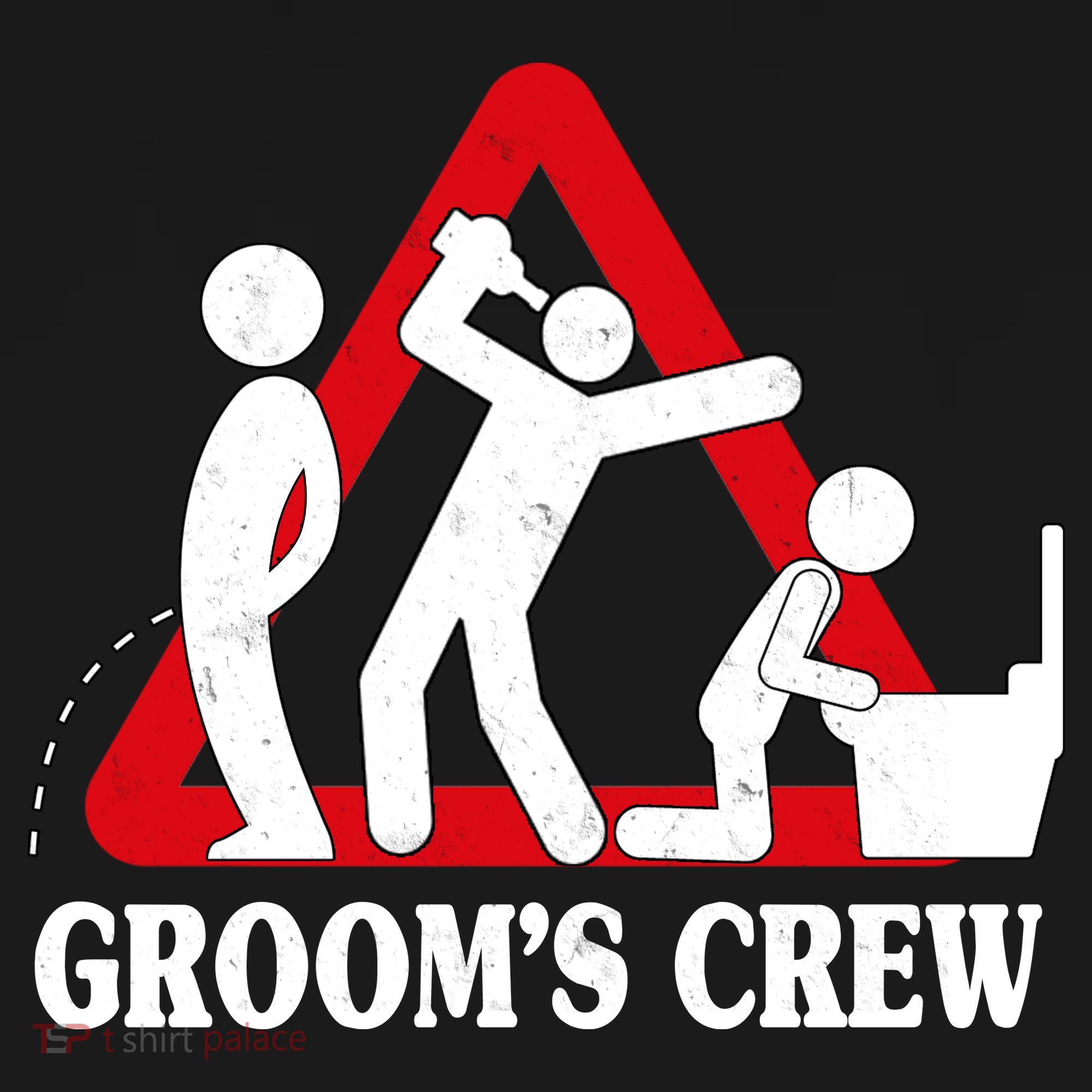 Grooms Crew Drunk Bachelor Party Sweatshirt