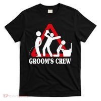 Grooms Crew Drunk Bachelor Party T-Shirt thumb 0