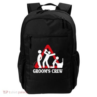 Grooms Crew Drunk Bachelor Party Backpack