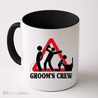 Grooms Crew Drunk Bachelor Party Coffee Mug thumb 0