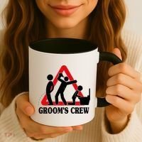 Grooms Crew Drunk Bachelor Party Coffee Mug thumb 3