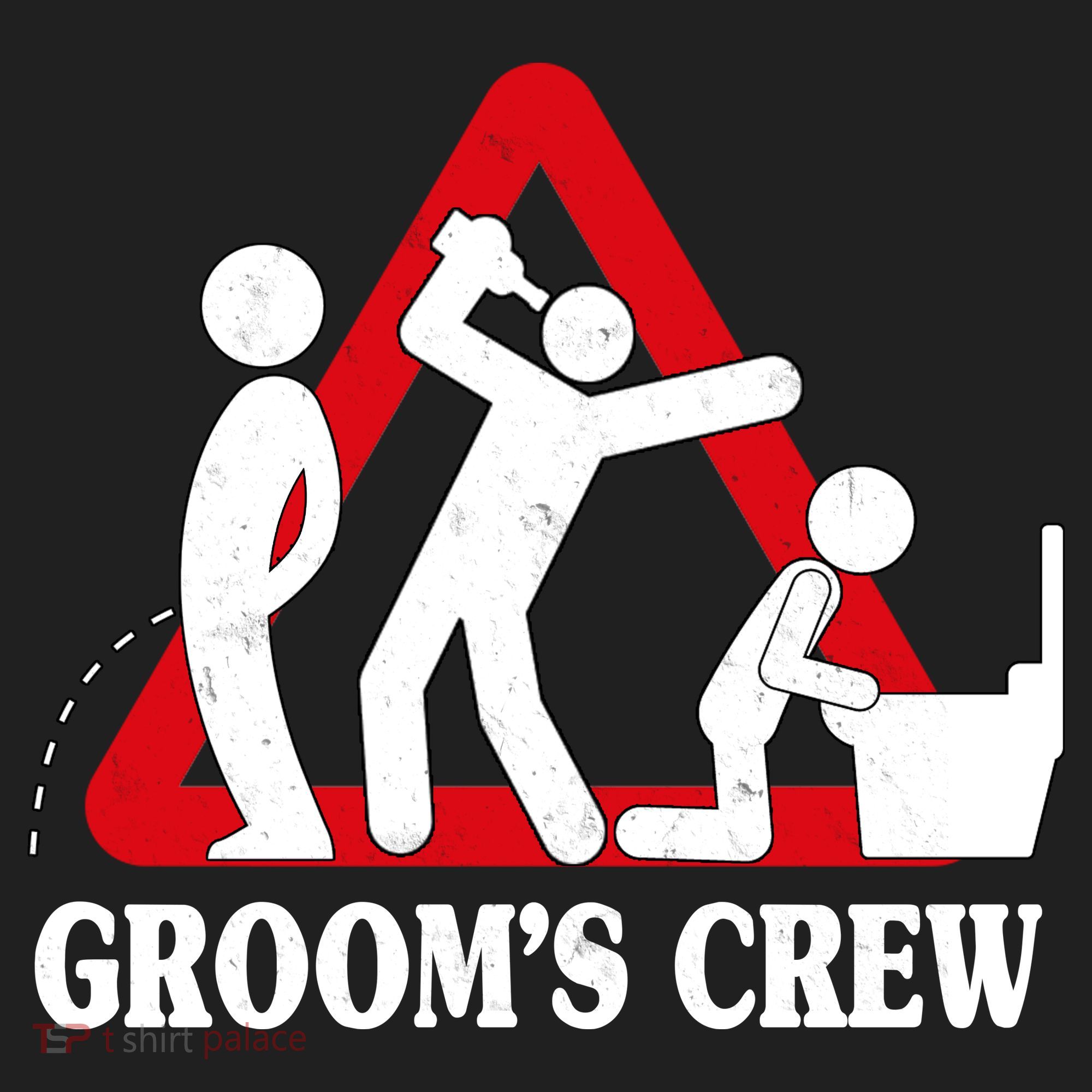 Grooms Crew Drunk Bachelor Party Beanie