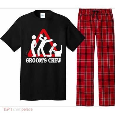 Grooms Crew Drunk Bachelor Party Pajama Set