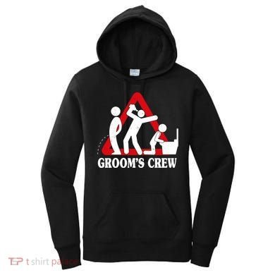 Grooms Crew Drunk Bachelor Party Women's Hoodie