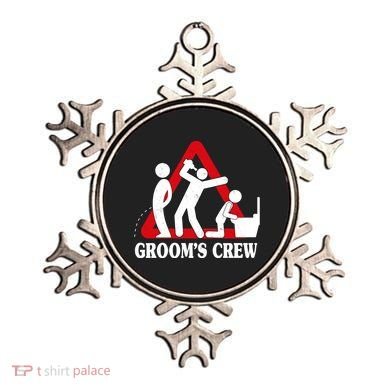 Grooms Crew Drunk Bachelor Party Ornament