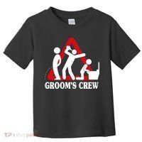 Grooms Crew Drunk Bachelor Party Toddler T-Shirt thumb 0