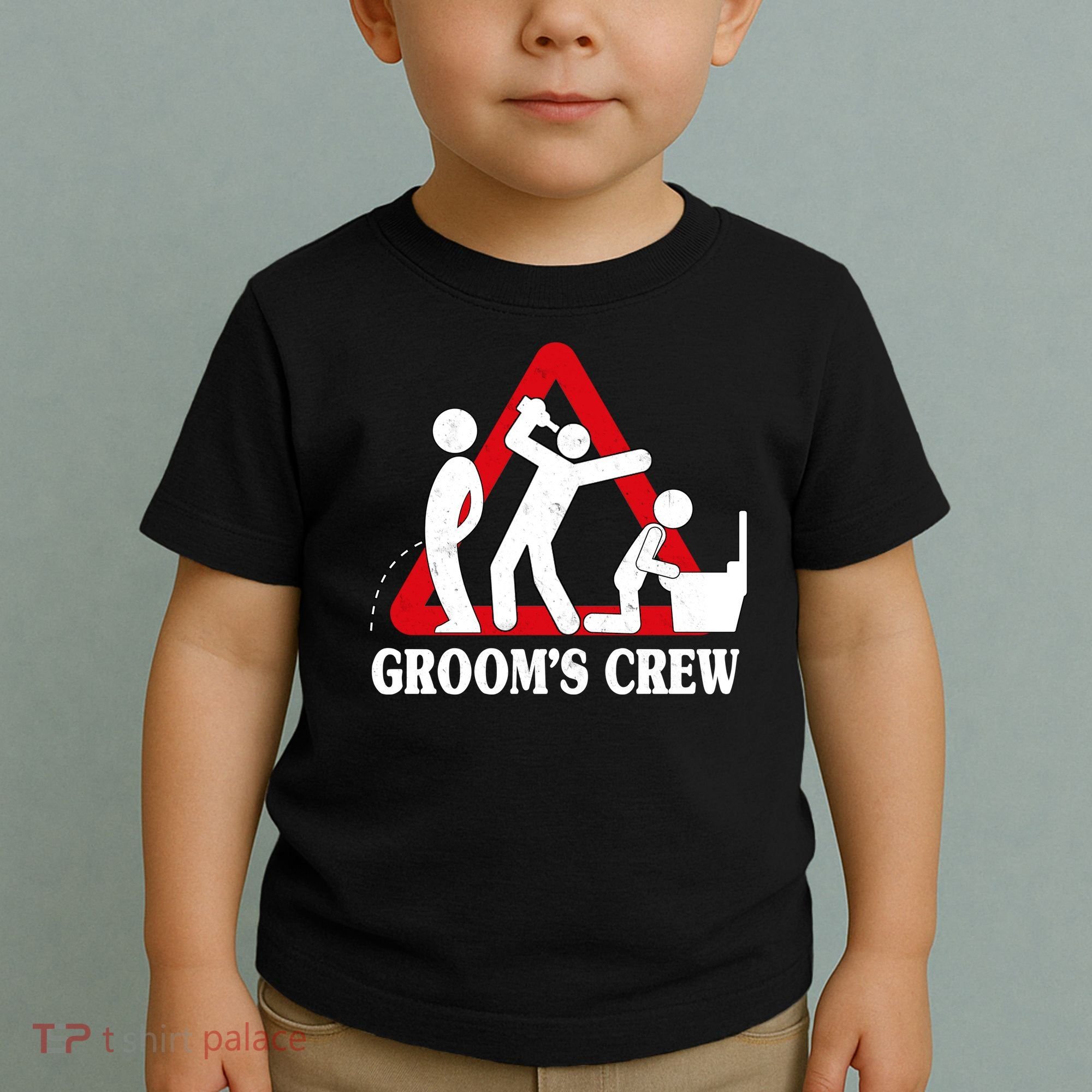 Grooms Crew Drunk Bachelor Party Toddler T-Shirt