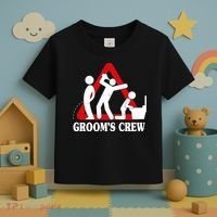 Grooms Crew Drunk Bachelor Party Toddler T-Shirt thumb 3