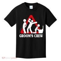 Grooms Crew Drunk Bachelor Party Kids T-Shirt thumb 0
