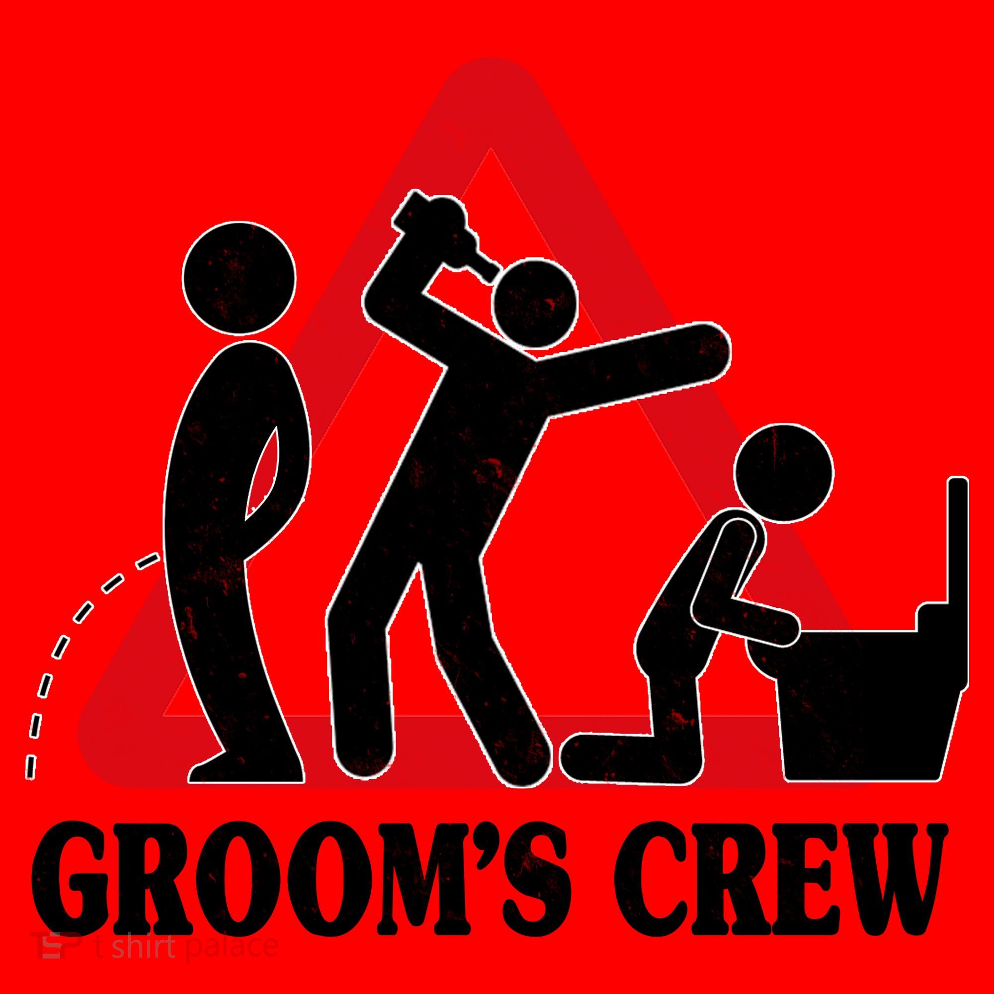 Grooms Crew Drunk Bachelor Party Santa Hat