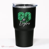 Go Cheer Eagles Saying Females And Males Tumbler thumb 0