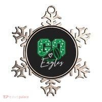 Go Cheer Eagles Saying Females And Males Ornament thumb 0