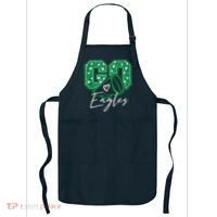 Go Cheer Eagles Saying Females And Males Apron thumb 0
