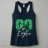 Go Cheer Eagles Saying Females And Males Women's Tank Top thumb 3