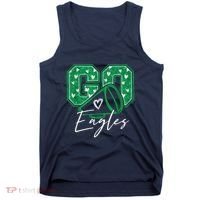 Go Cheer Eagles Saying Females And Males Tank Top thumb 0