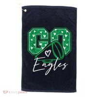 Go Cheer Eagles Saying Females And Males Golf Towel thumb 0