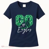 Go Cheer Eagles Saying Females And Males Women's T-Shirt thumb 0
