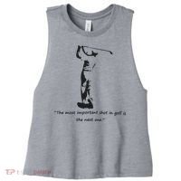 Golf Citation Essentielle De Ben Hogan Women's Racerback Cropped Tank thumb 0