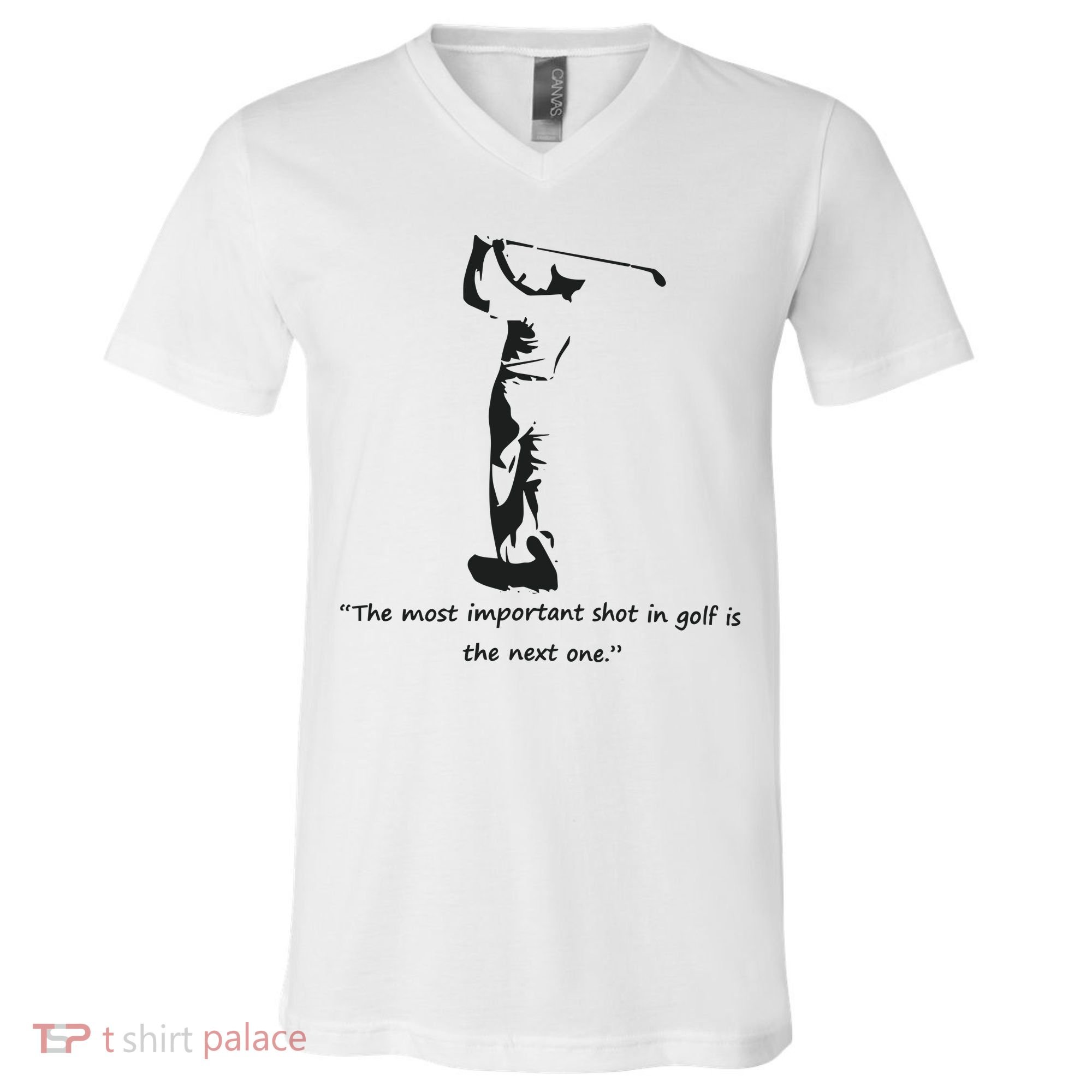 Golf Citation Essentielle De Ben Hogan V-Neck T-Shirt