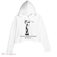 Golf Citation Essentielle De Ben Hogan Crop Fleece Hoodie thumb 0