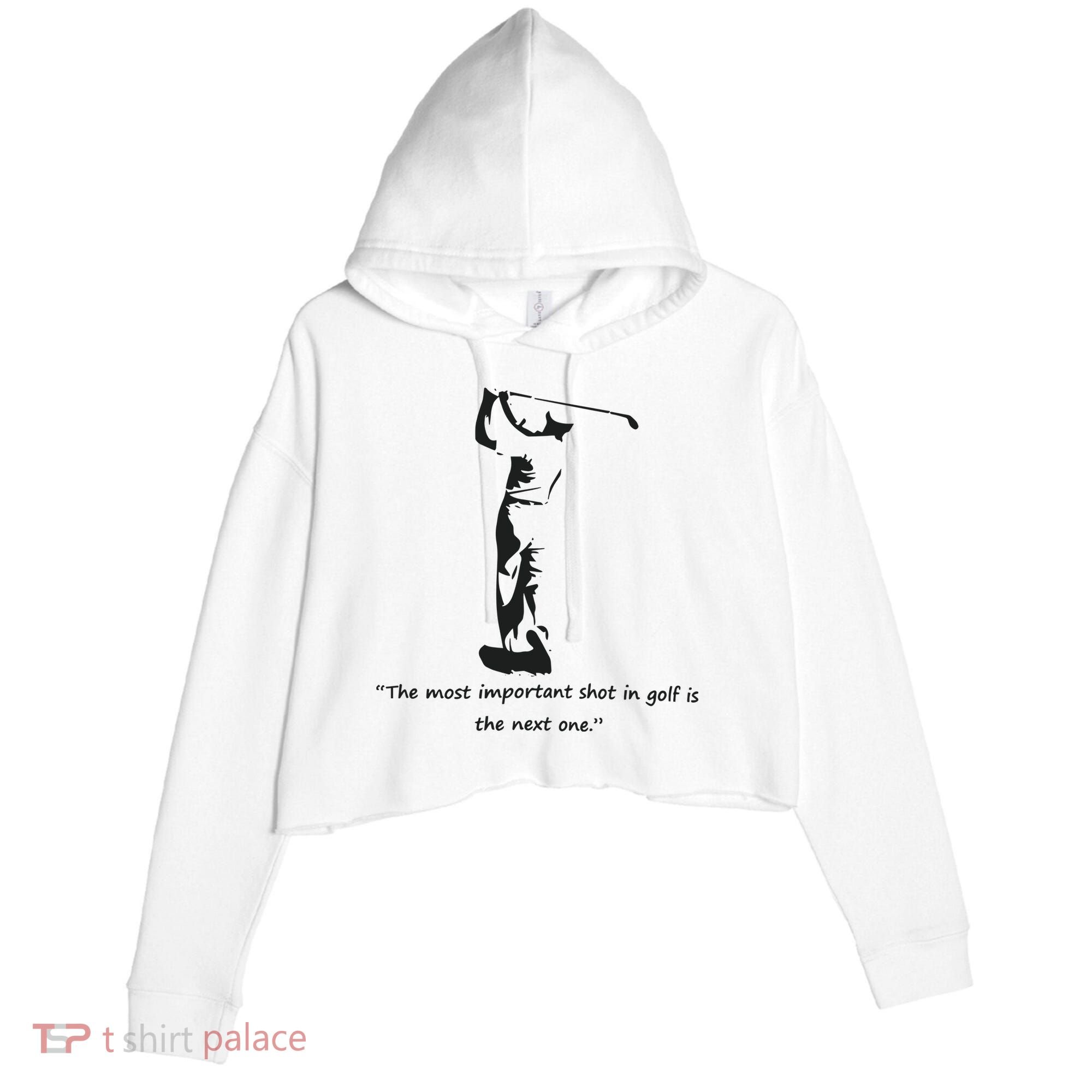Golf Citation Essentielle De Ben Hogan Crop Fleece Hoodie