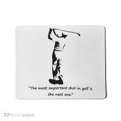 Golf Citation Essentielle De Ben Hogan Mousepad