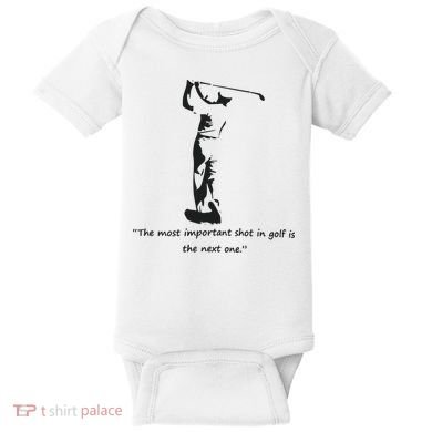 Golf Citation Essentielle De Ben Hogan Baby Bodysuit
