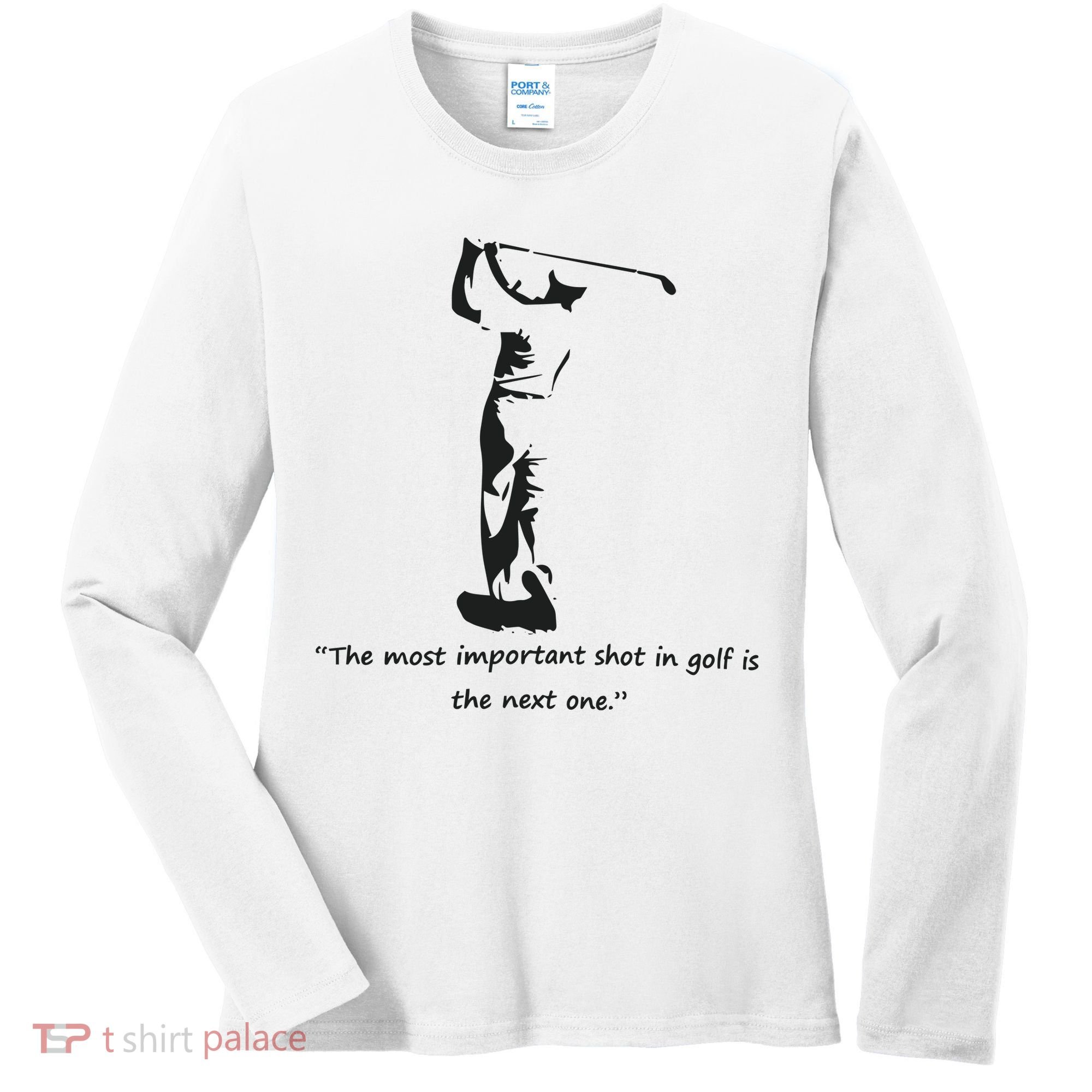 Golf Citation Essentielle De Ben Hogan Women's Long Sleeve Shirt
