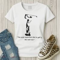 Golf Citation Essentielle De Ben Hogan Women's T-Shirt thumb 3
