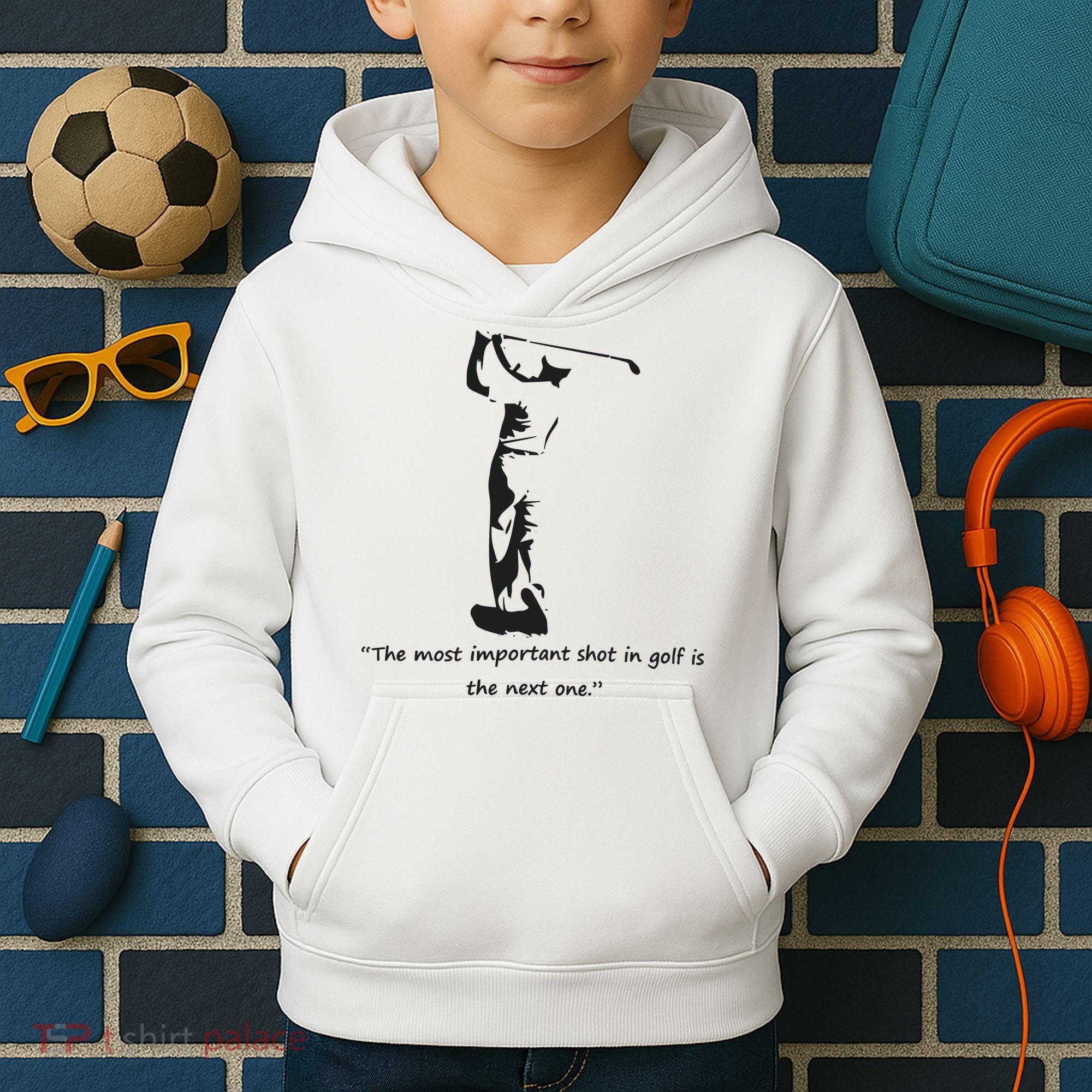 Golf Citation Essentielle De Ben Hogan Kids Hoodie