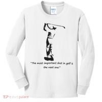 Golf Citation Essentielle De Ben Hogan Kids Long Sleeve Shirt thumb 0