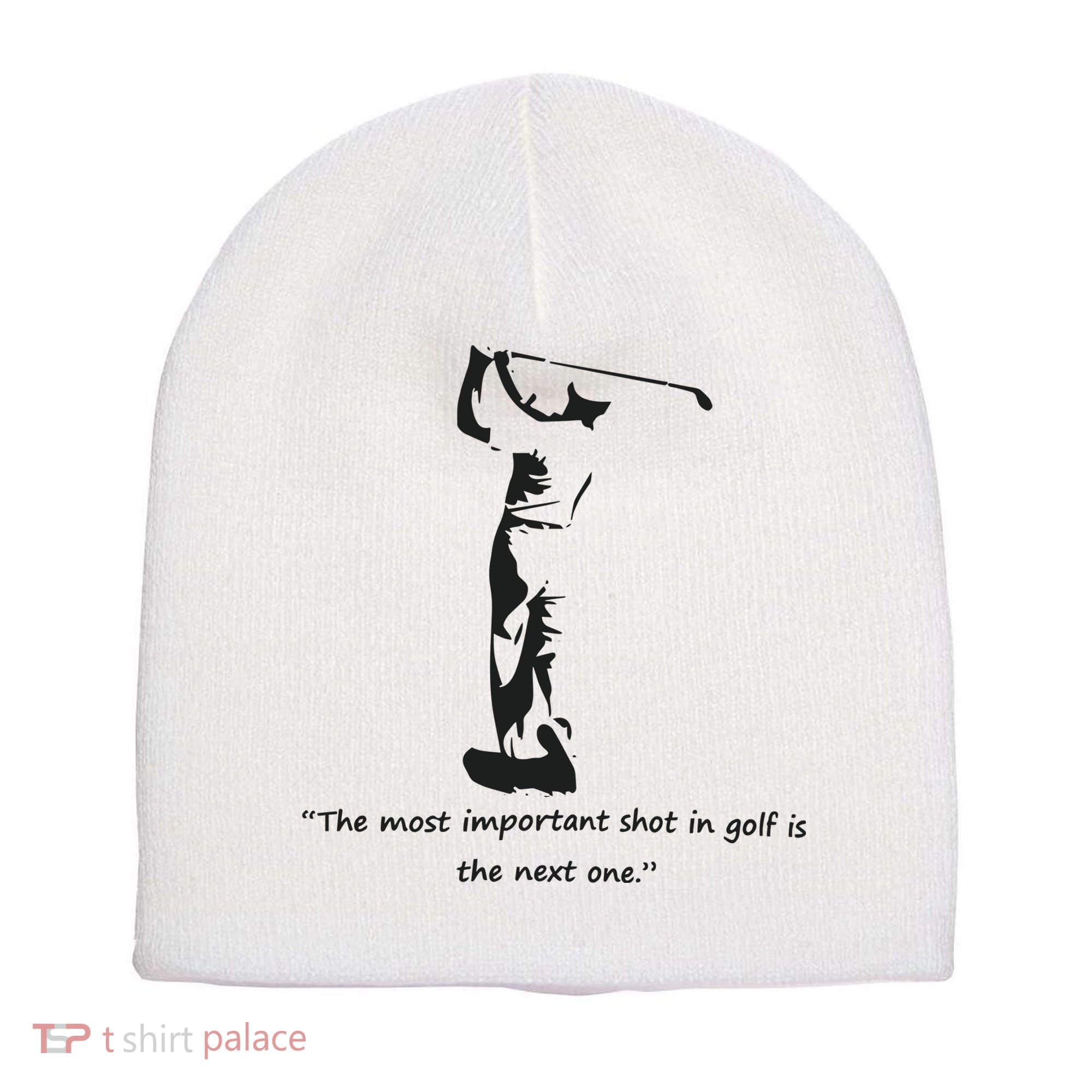 Golf Citation Essentielle De Ben Hogan Short Acrylic Beanie