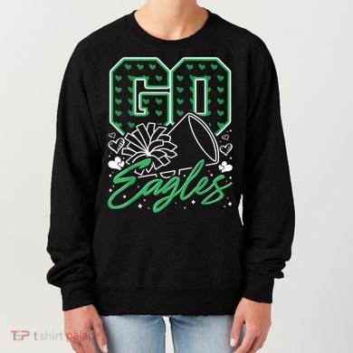 Go Cheer Eagles Design Gift Women's Sweatshirt